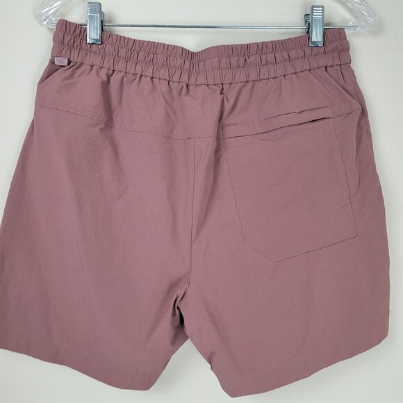 Lululemon Bowline Shorts Brown Athletic Casual Mens Size M - Picture 3 of 8